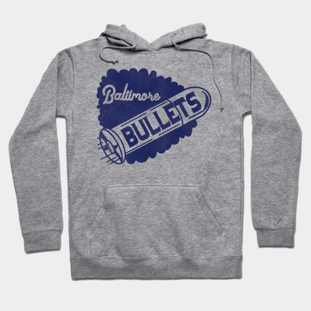 Defunct Baltimore Bullets Basketball Team Hoodie by Defunctland